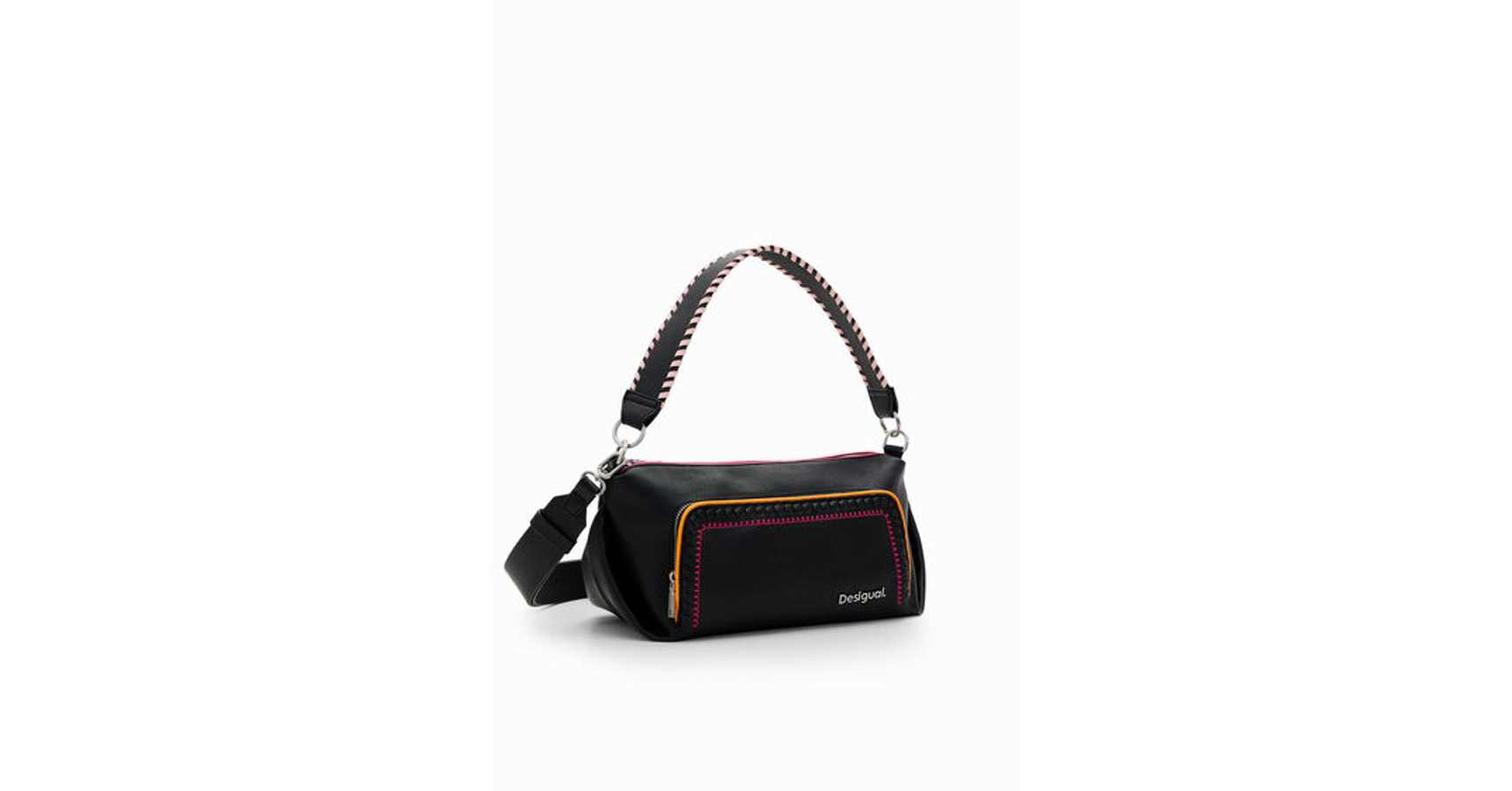 Sac à Main DESIGUAL Prime Urus Maxi Noir - 31x17x13 Cm - Bandoulière - Neuf Avec étiquettes