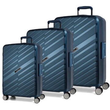 Bon Voyage Szett bőrönd kék