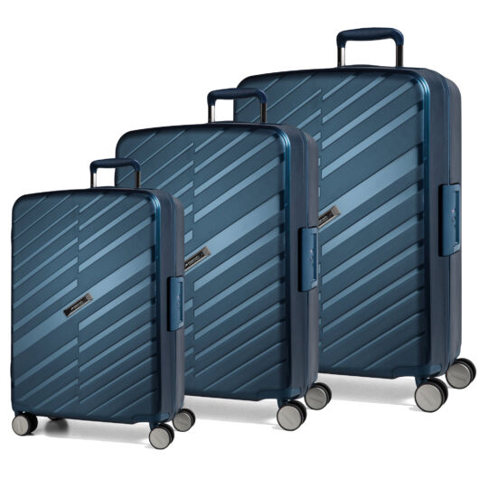 Bon Voyage Szett bőrönd kék