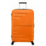 Kép 4/8 - Airconic 77cm Nagy Bőrönd Mango Orange