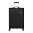 Kép 4/8 - American Tourister Heat Wave 68cm Közepes Bőrönd Jet Black