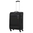 Kép 7/8 - American Tourister Heat Wave 68cm Közepes Bőrönd Jet Black