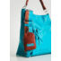 Kép 4/6 - Desigual Half Logo Butan Turquoise táska
