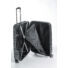 Kép 2/18 - March Fly Közepes bőrönd black brushed