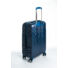 Kép 4/10 - Fly Közepes kék bőrönd