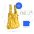 Kép 7/7 - Notabag Recycled – Golden Dots 2in1 váll &amp; háti bevásárlótáska