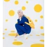 Kép 2/7 - Notabag Recycled – Golden Dots 2in1 váll &amp; háti bevásárlótáska