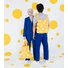 Kép 3/7 - Notabag Recycled – Golden Dots 2in1 váll &amp; háti bevásárlótáska