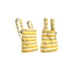 Kép 5/6 - Notabag Recycled – Golden Stripes 2in1 váll &amp; háti bevásárlótáska
