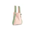 Kép 5/7 - Notabag Recycled – Olive/Rose 2in1 váll &amp; háti bevásárlótáska