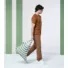 Kép 3/7 - Notabag Recycled –Olive Stripes 2in1 váll &amp; háti bevásárlótáska