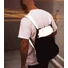 Kép 2/7 - Notabag Recycled – Reflective - Black 2in1 váll & háti bevásárlótáska