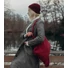 Kép 2/7 - Notabag Recycled – Wine Red 2in1 váll &amp; háti bevásárlótáska