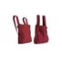Kép 5/7 - Notabag Recycled – Wine Red 2in1 váll &amp; háti bevásárlótáska