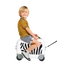 Kép 4/4 - Samsonite Dream Rider Suitcase Zebra Gyerek Kabin Bőrönd